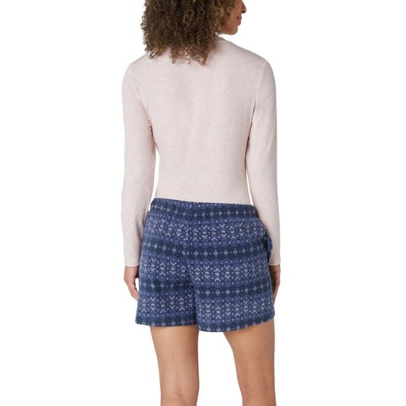 NEW Eddie Bauer Plus Size 3 piece Waffle Knit Henley Shorts pants PJs Pajama set - Picture 5 of 6